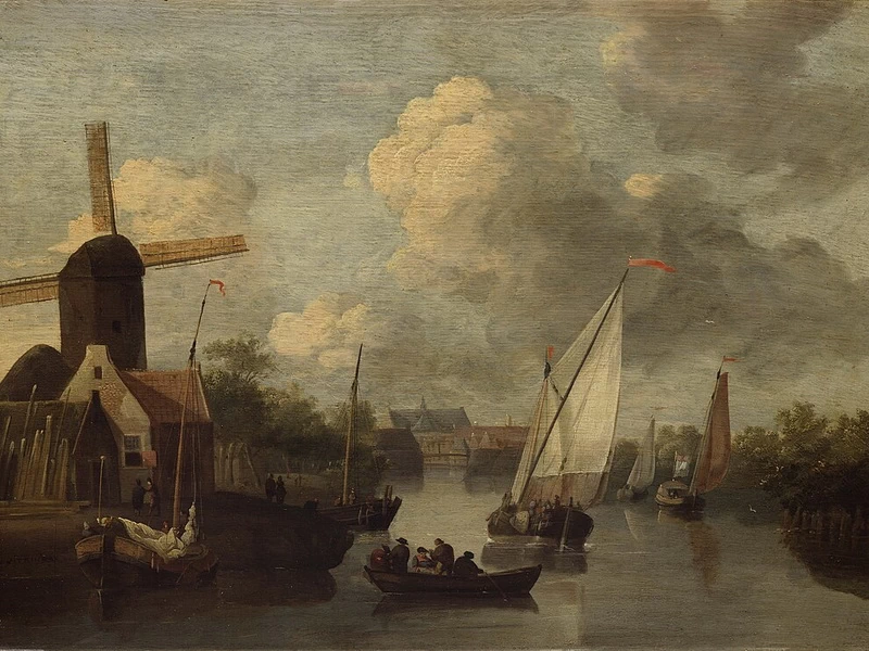 1657-Wigerius Vitringa - Alkmaar vista dallo Zeglis - Museo Civico Alkmaar
